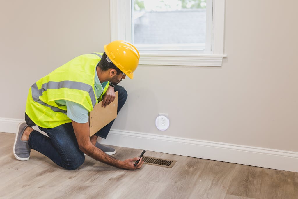 Get Started A Contractor Checking the Socket