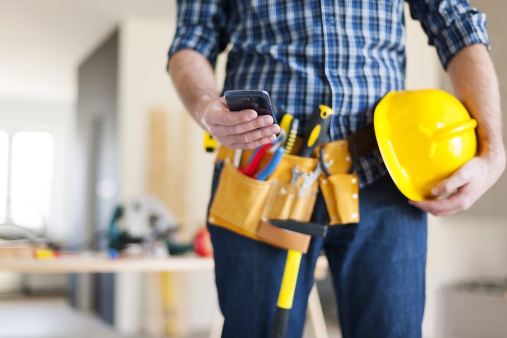 Get Started Storyblocks Close Up Of Construction Worker With Mobile Phone Sb7 MCw5z 1024x683